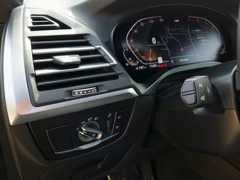 used 2023 BMW X3 car, priced at $36,995