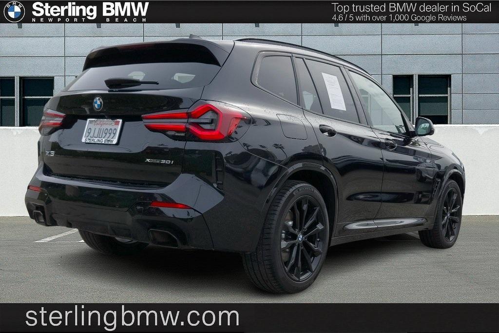 used 2024 BMW X3 car, priced at $39,495