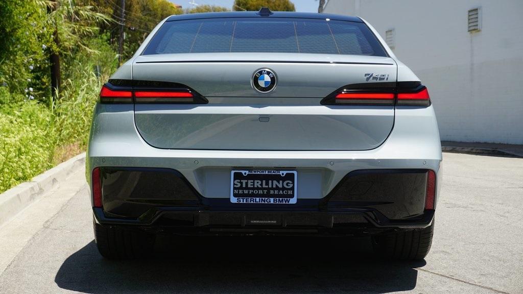 new 2025 BMW 740 car, priced at $104,525
