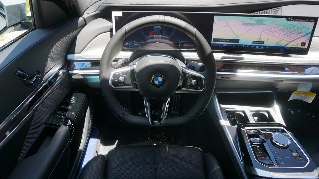 new 2025 BMW 740 car, priced at $104,525
