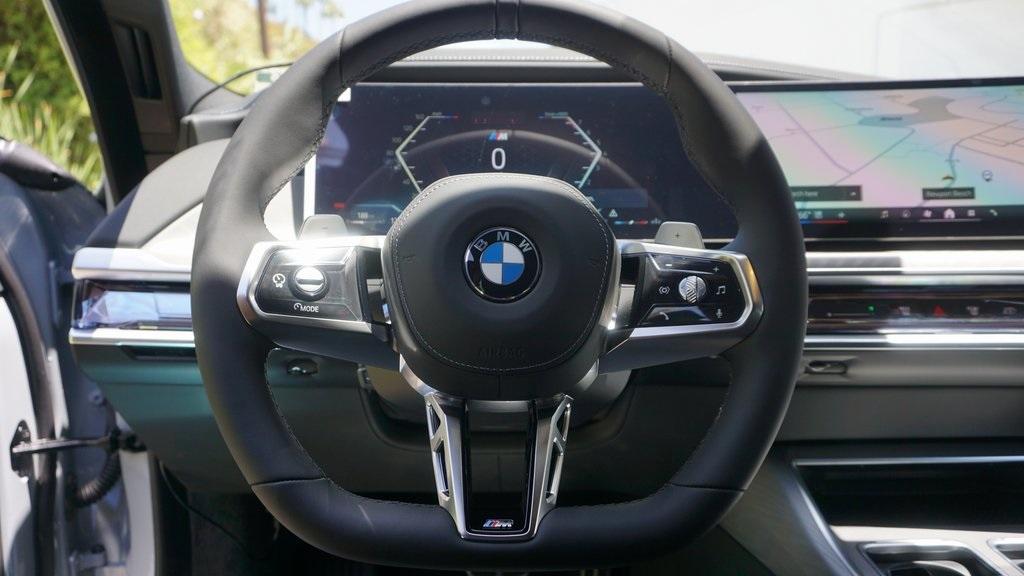 new 2025 BMW 740 car, priced at $104,525