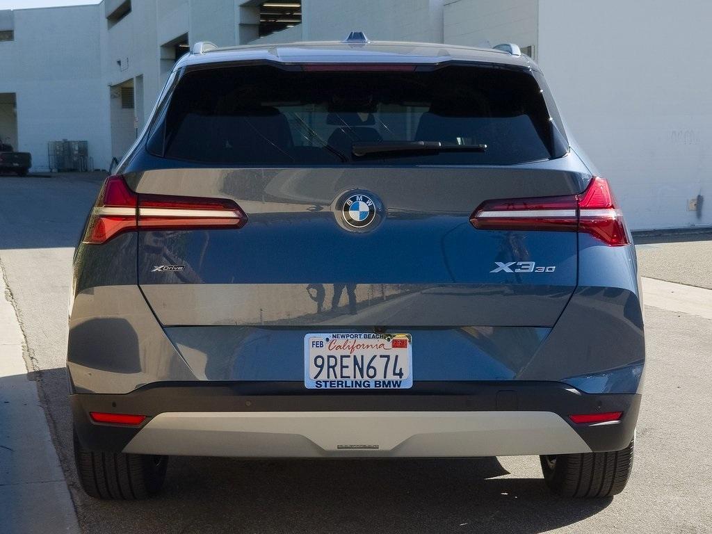 used 2025 BMW X3 car, priced at $43,495