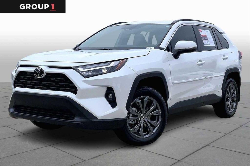 used 2025 Toyota RAV4 Hybrid car, priced at $39,431