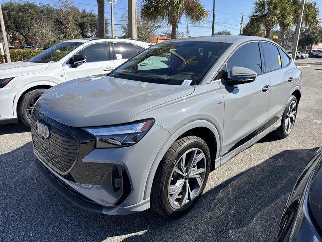 used 2024 Audi Q4 e-tron car, priced at $30,991