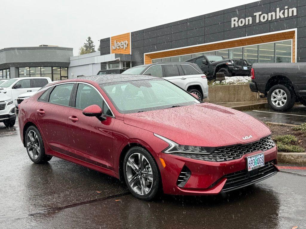 used 2022 Kia K5 car, priced at $23,700