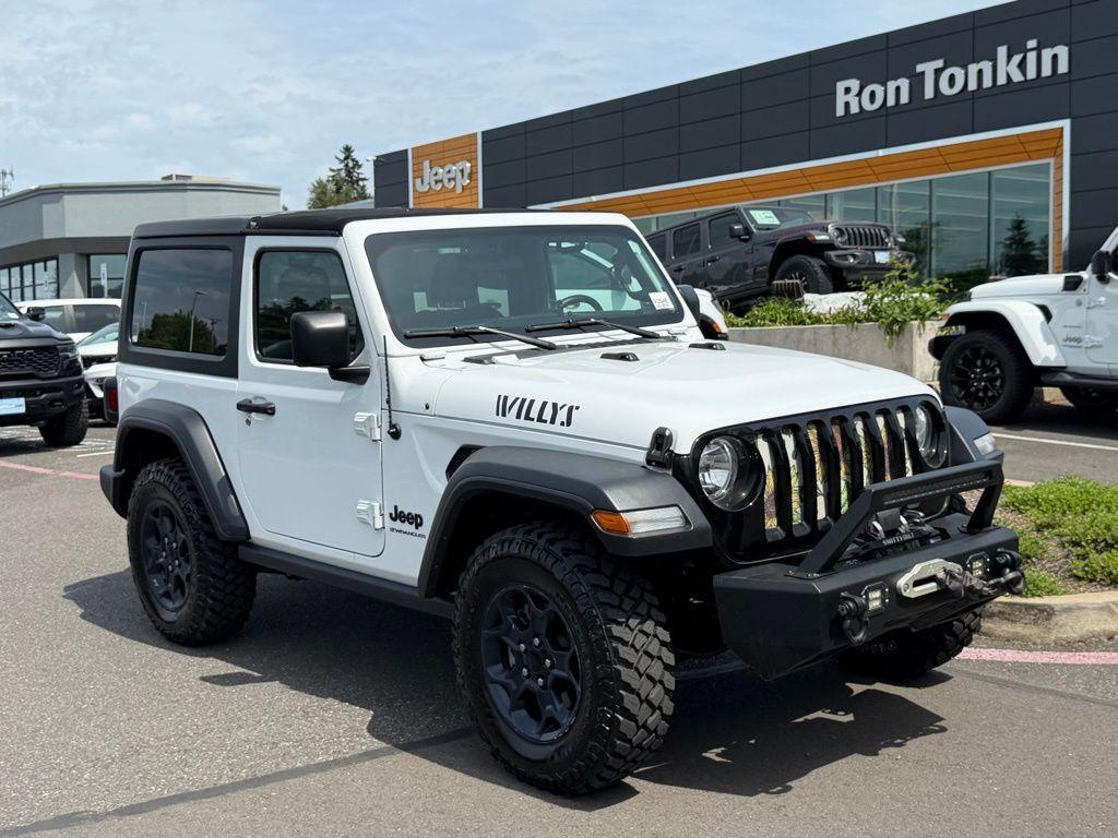 used 2023 Jeep Wrangler car, priced at $26,420