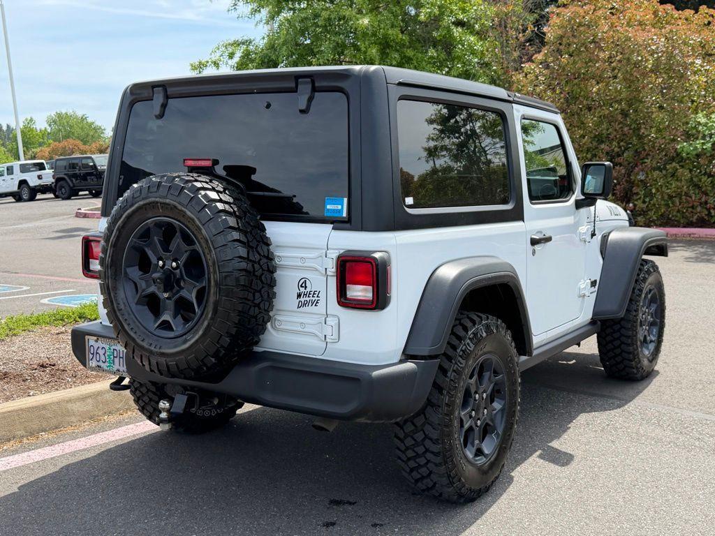 used 2023 Jeep Wrangler car, priced at $26,420