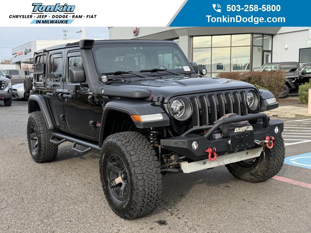 used 2020 Jeep Wrangler Unlimited car, priced at $35,550