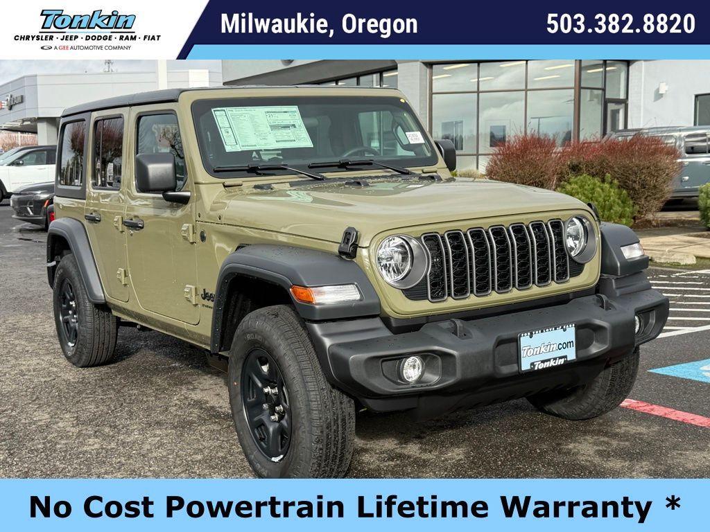 new 2026 Jeep Wrangler car, priced at $45,075