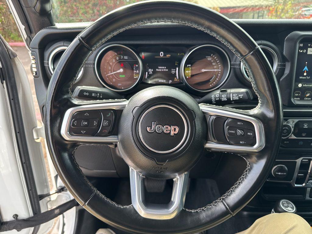 used 2022 Jeep Wrangler Unlimited 4xe car, priced at $27,987