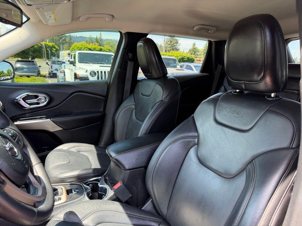 used 2017 Jeep Cherokee car, priced at $13,480
