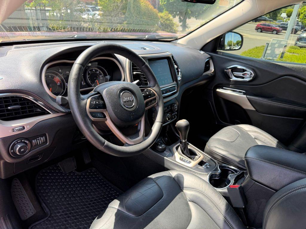 used 2017 Jeep Cherokee car, priced at $13,480