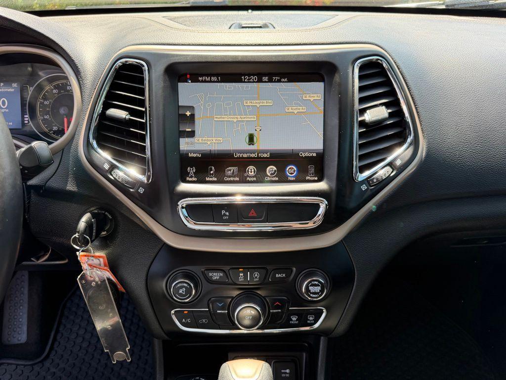 used 2017 Jeep Cherokee car, priced at $13,480