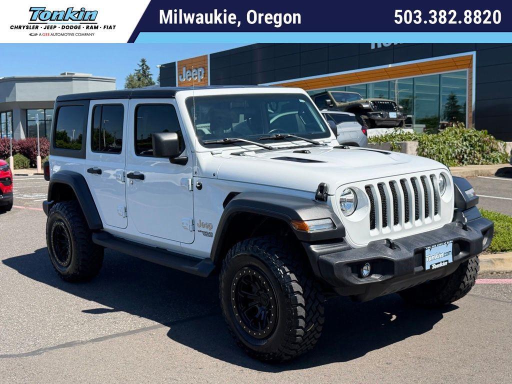 used 2020 Jeep Wrangler Unlimited car, priced at $29,990