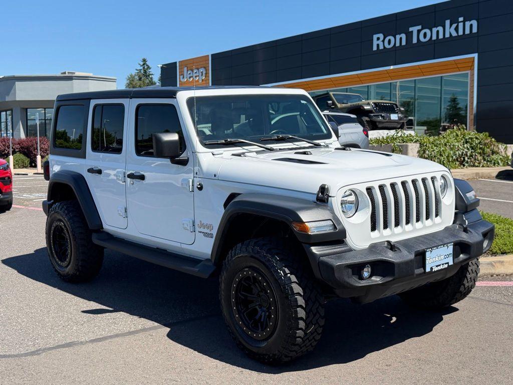 used 2020 Jeep Wrangler Unlimited car, priced at $29,990