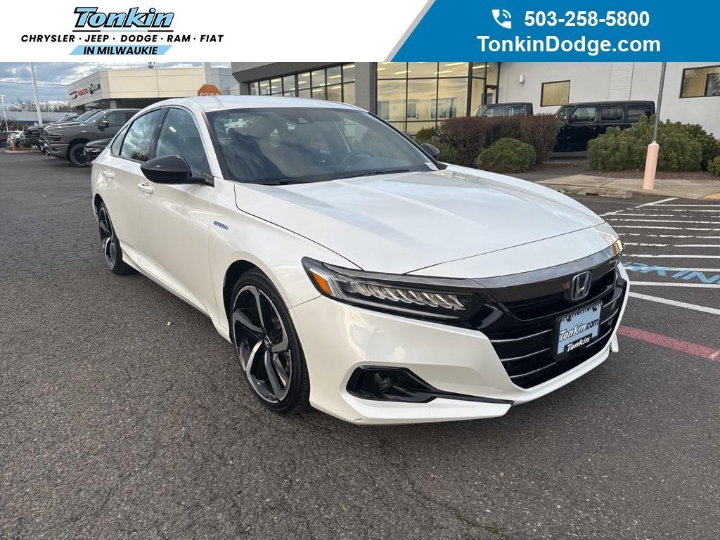 used 2022 Honda Accord Hybrid car, priced at $24,900