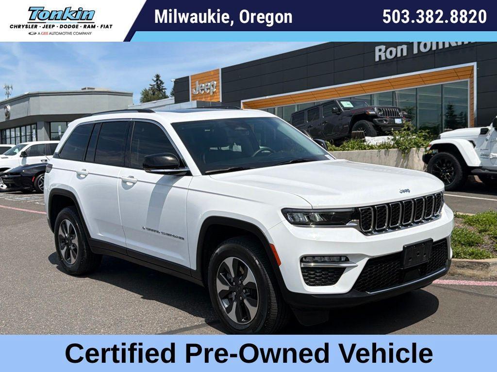 used 2023 Jeep Grand Cherokee 4xe car, priced at $28,687