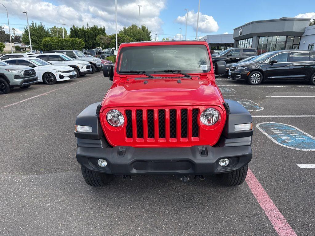 used 2021 Jeep Wrangler Unlimited car, priced at $24,885