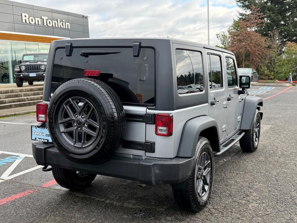 used 2017 Jeep Wrangler Unlimited car, priced at $21,315
