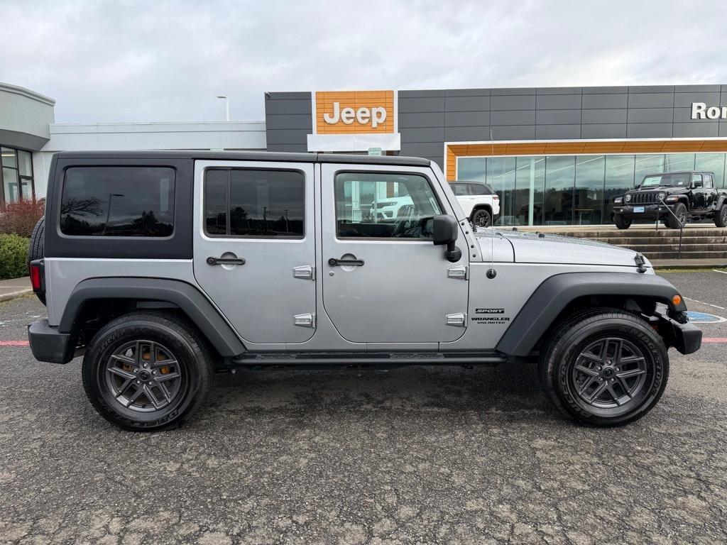used 2017 Jeep Wrangler Unlimited car, priced at $21,315