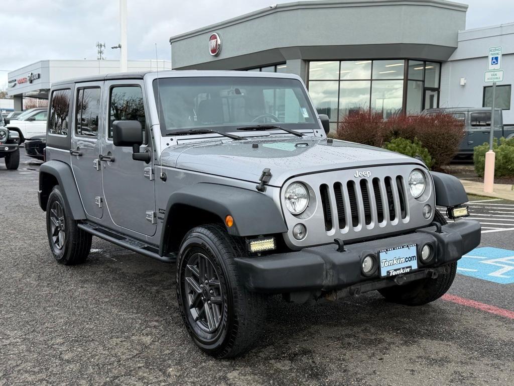 used 2017 Jeep Wrangler Unlimited car, priced at $21,315