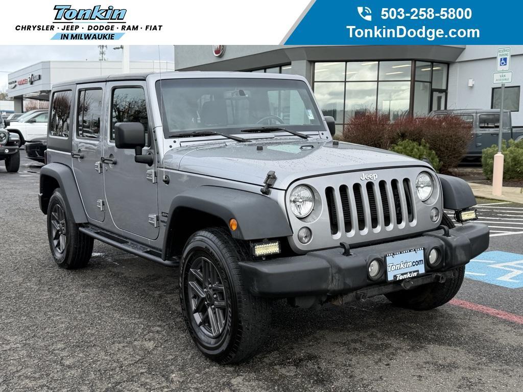 used 2017 Jeep Wrangler Unlimited car, priced at $21,315