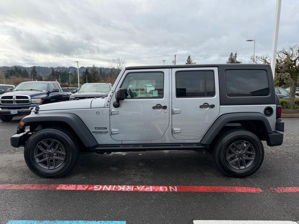 used 2017 Jeep Wrangler Unlimited car, priced at $21,315