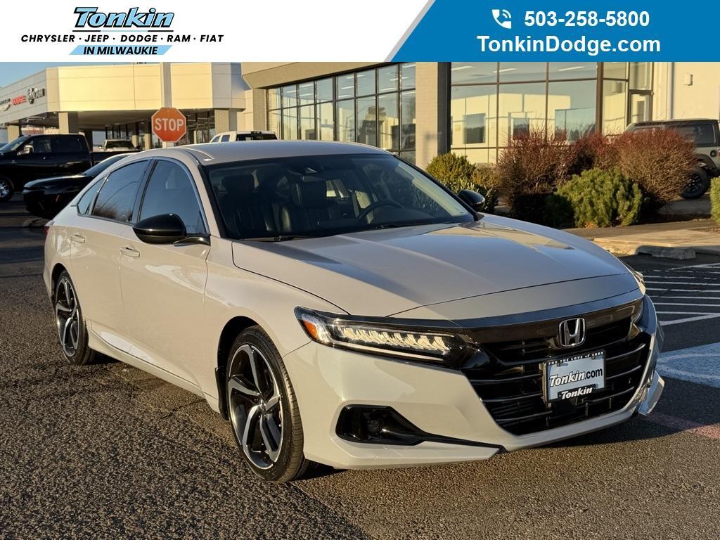 used 2021 Honda Accord car, priced at $24,279