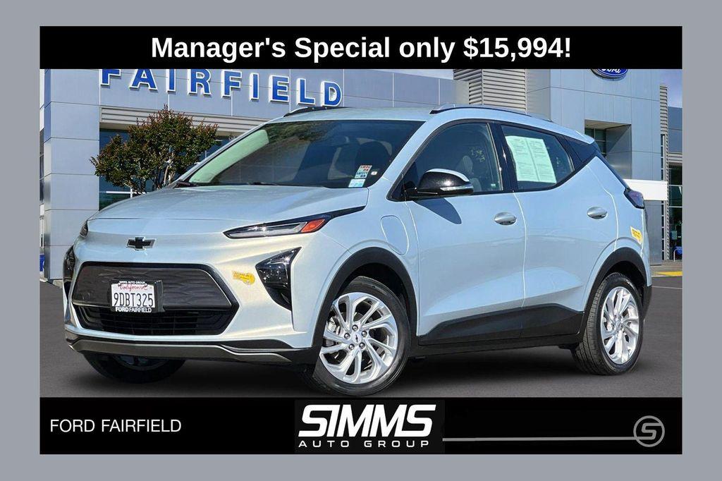 used 2022 Chevrolet Bolt EUV car, priced at $15,994