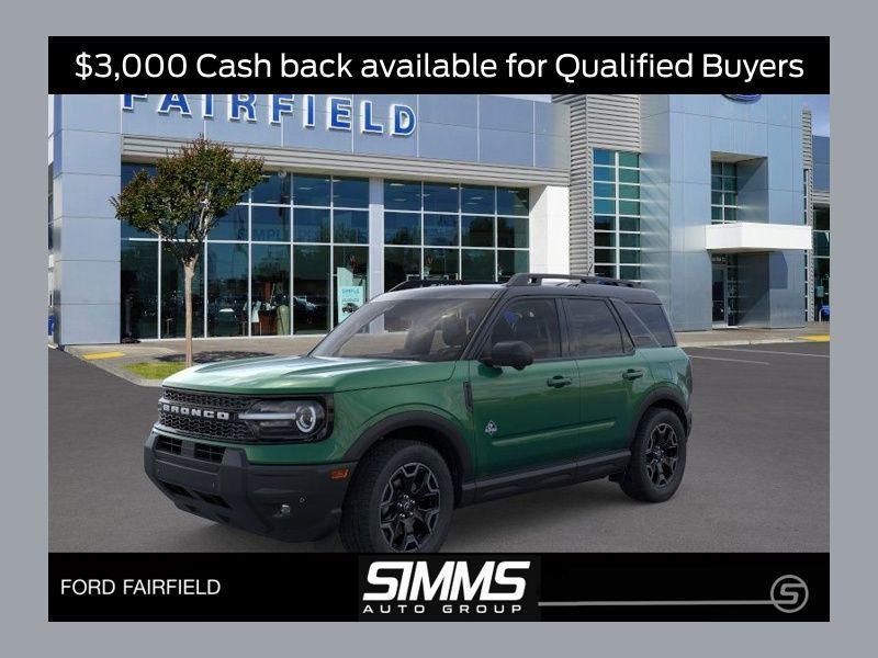 new 2025 Ford Bronco Sport car, priced at $39,996