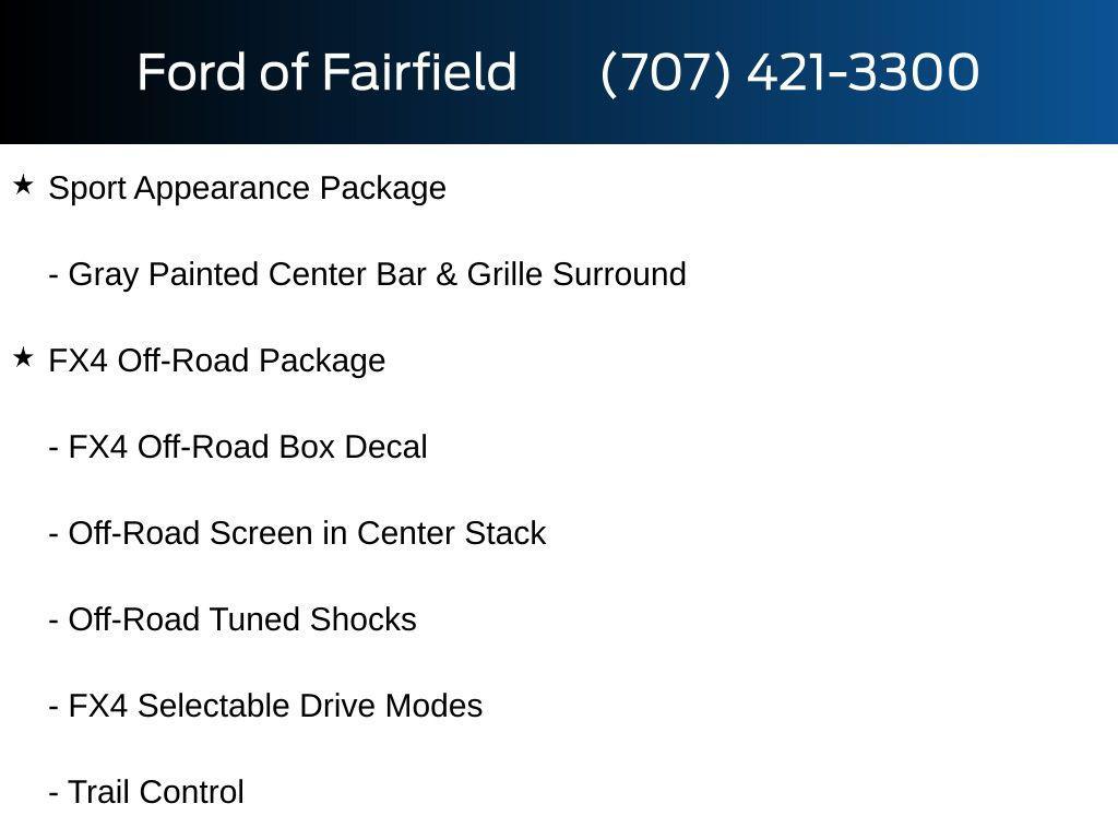 new 2025 Ford Ranger car, priced at $43,939