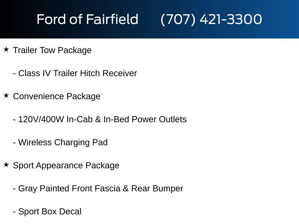 new 2025 Ford Ranger car, priced at $43,939