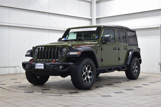 used 2021 Jeep Wrangler Unlimited car, priced at $32,999