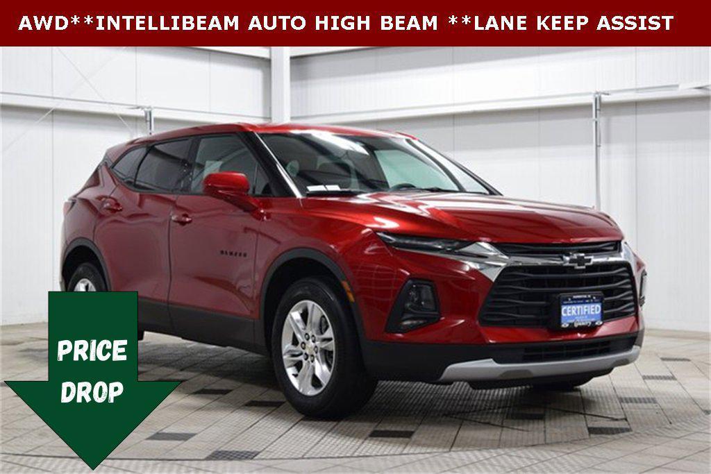 used 2022 Chevrolet Blazer car, priced at $21,499