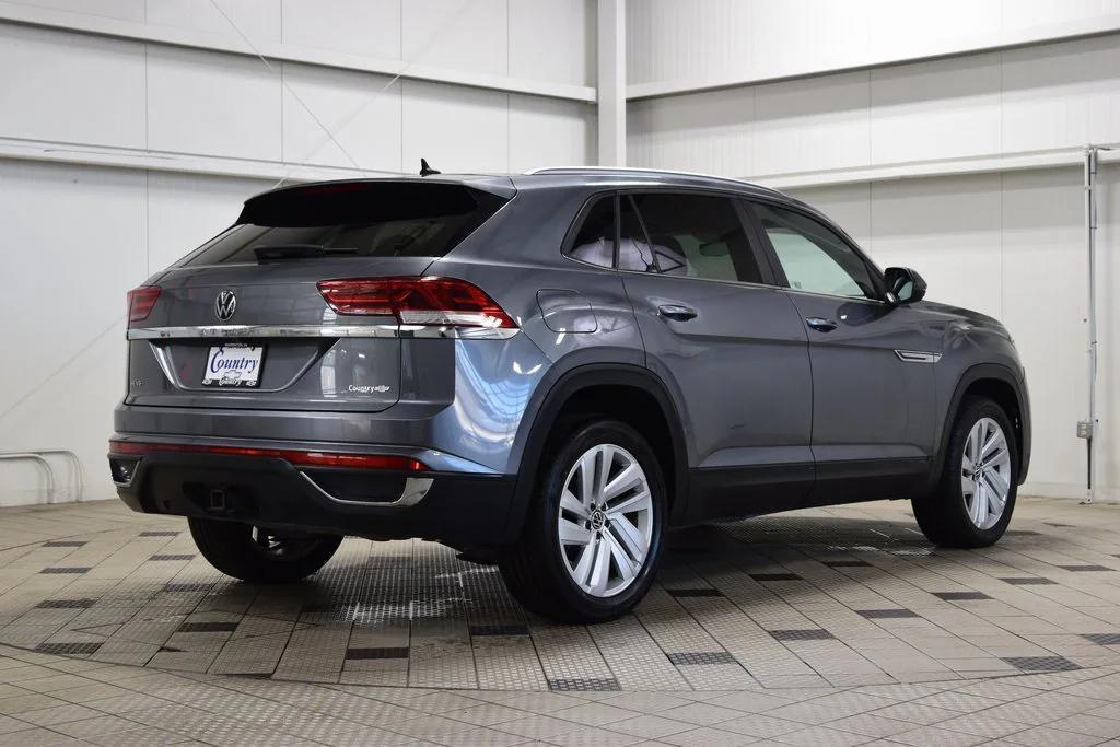 used 2021 Volkswagen Atlas Cross Sport car, priced at $20,200