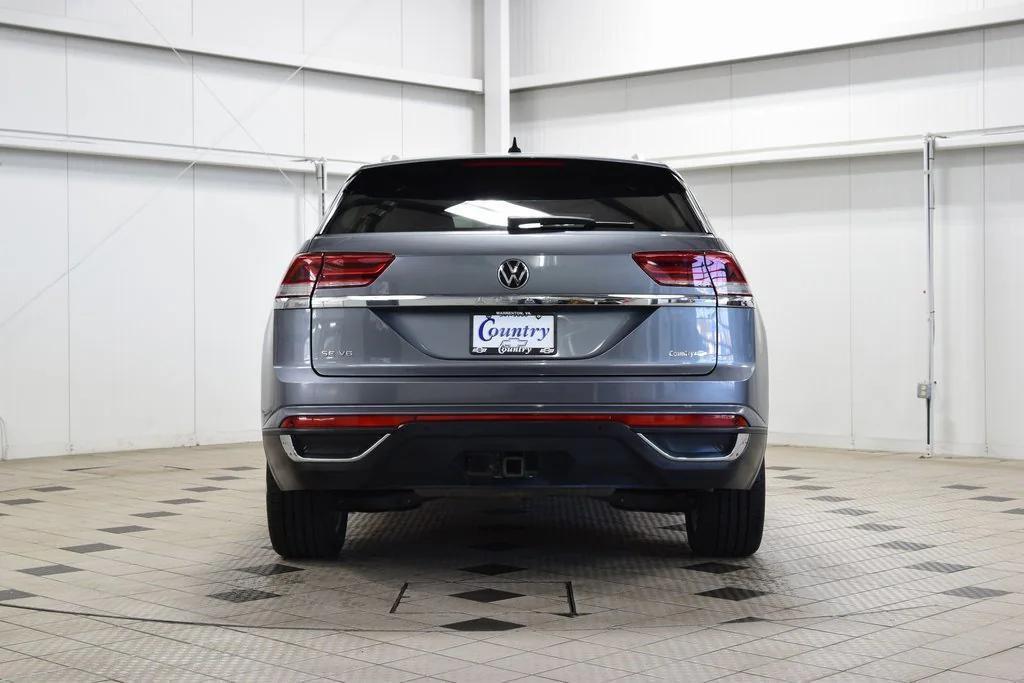 used 2021 Volkswagen Atlas Cross Sport car, priced at $20,200