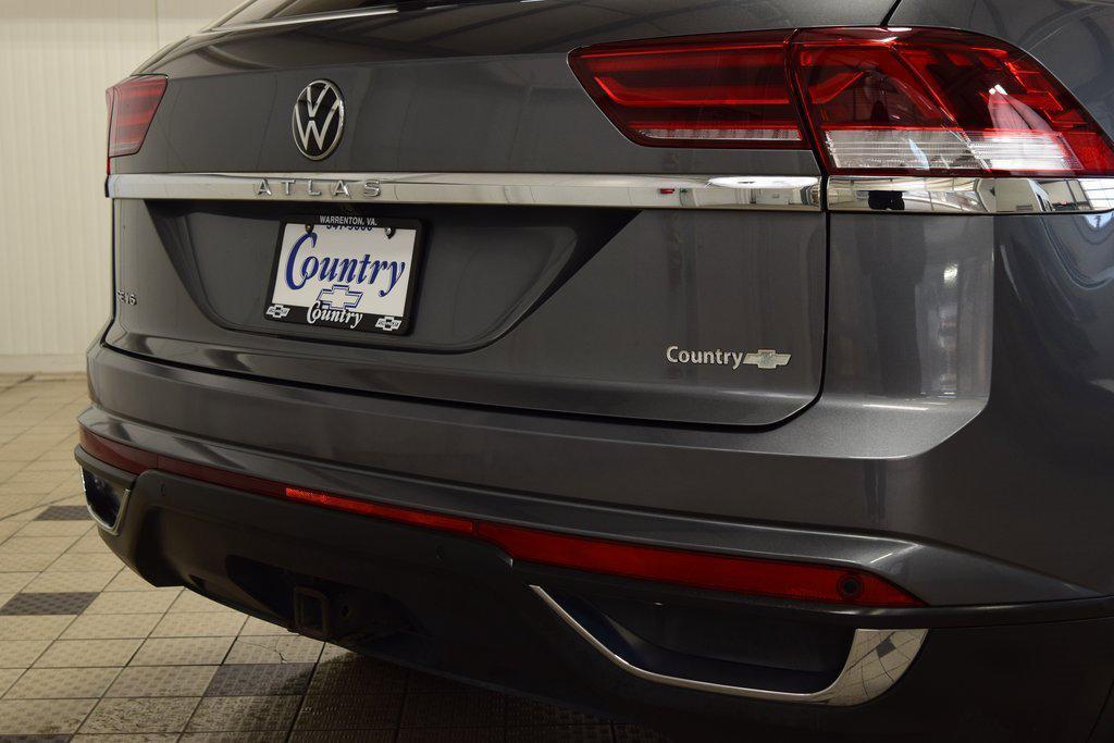 used 2021 Volkswagen Atlas Cross Sport car, priced at $20,200