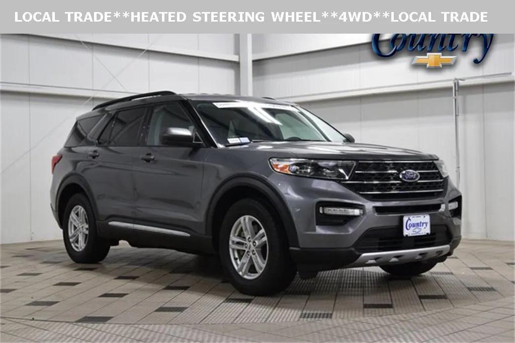used 2021 Ford Explorer car, priced at $22,777