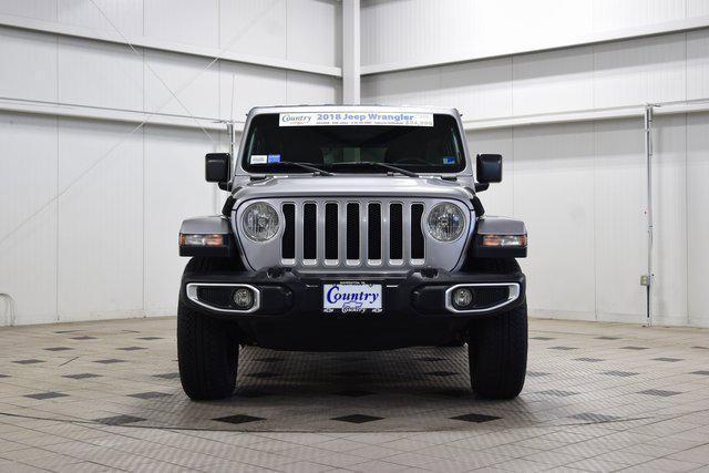 used 2018 Jeep Wrangler Unlimited car, priced at $23,999