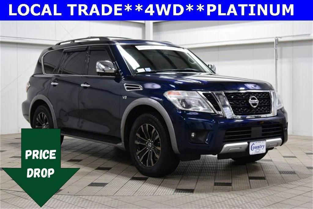used 2017 Nissan Armada car, priced at $17,999
