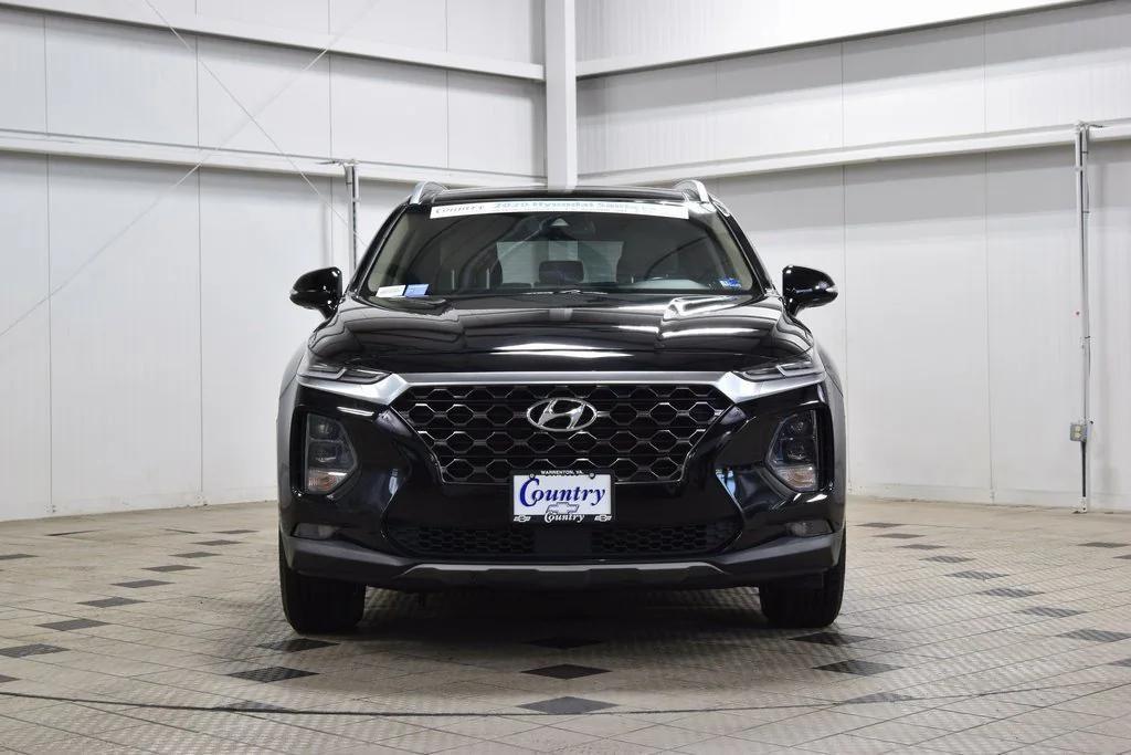 used 2020 Hyundai Santa Fe car, priced at $14,999