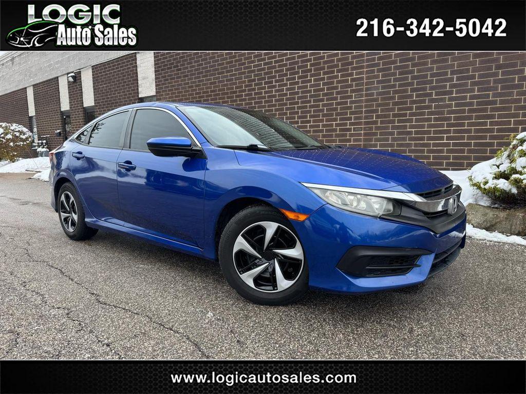 used 2016 Honda Civic car, priced at $11,295