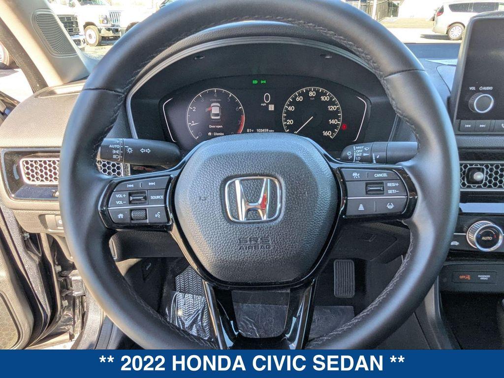 used 2022 Honda Civic car, priced at $18,000