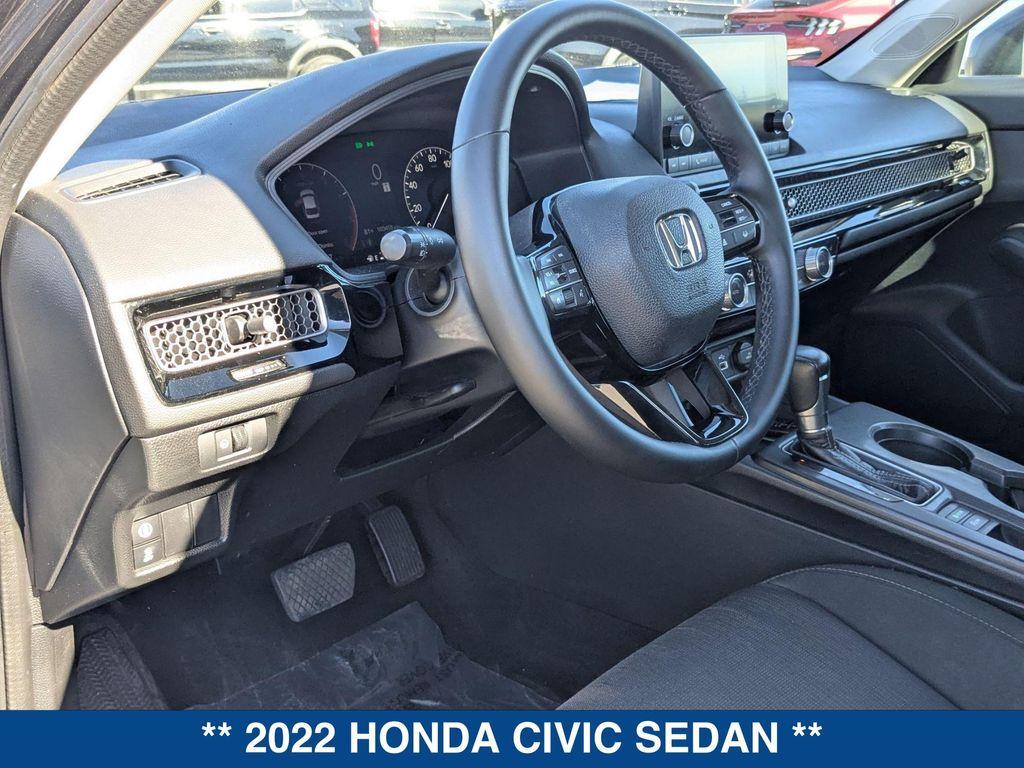used 2022 Honda Civic car, priced at $18,000