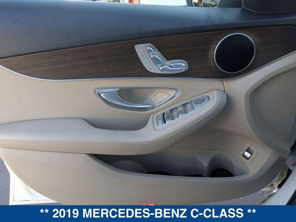 used 2019 Mercedes-Benz C-Class car, priced at $20,775