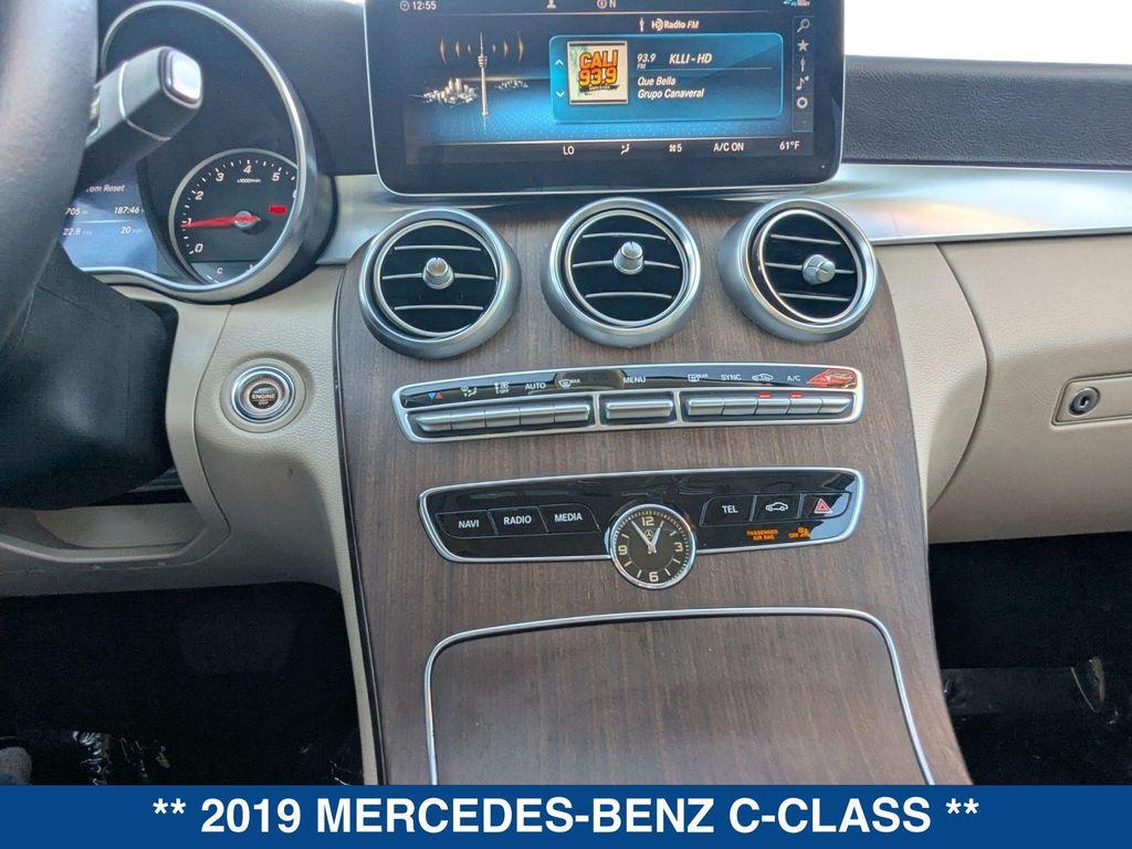 used 2019 Mercedes-Benz C-Class car, priced at $20,775