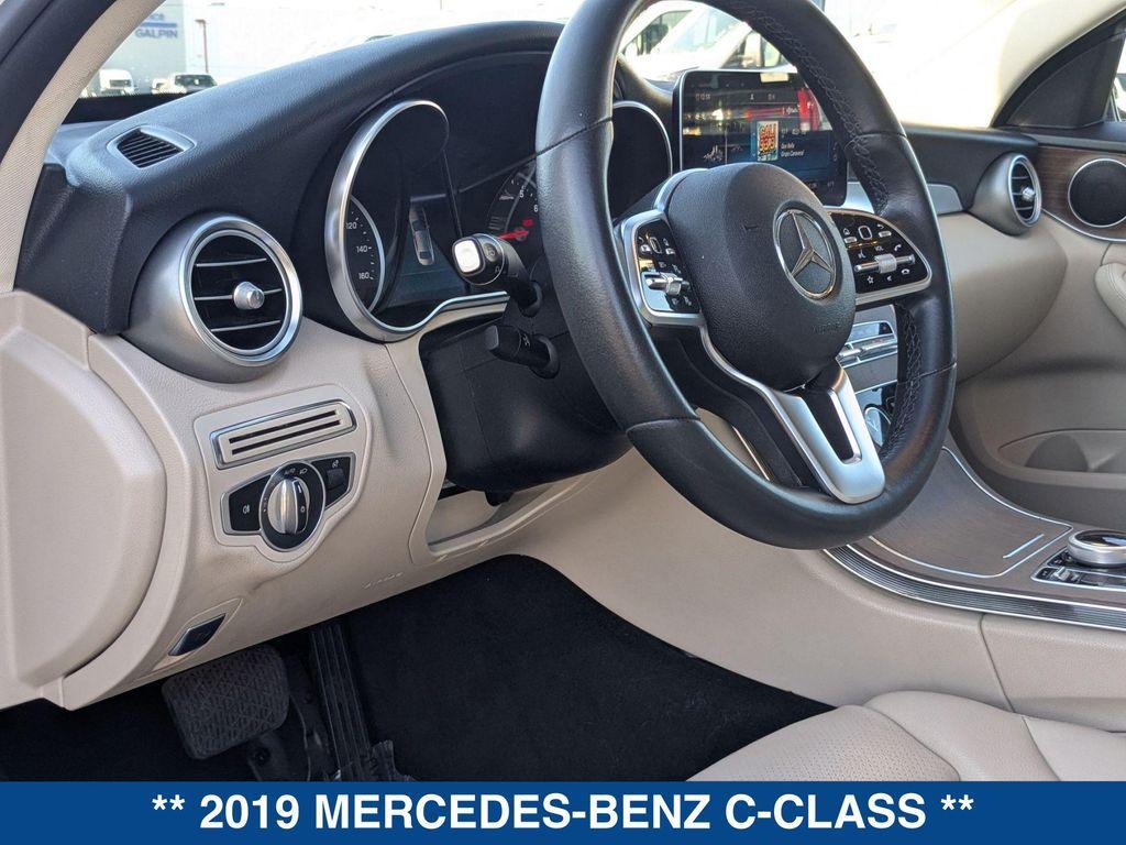 used 2019 Mercedes-Benz C-Class car, priced at $20,775