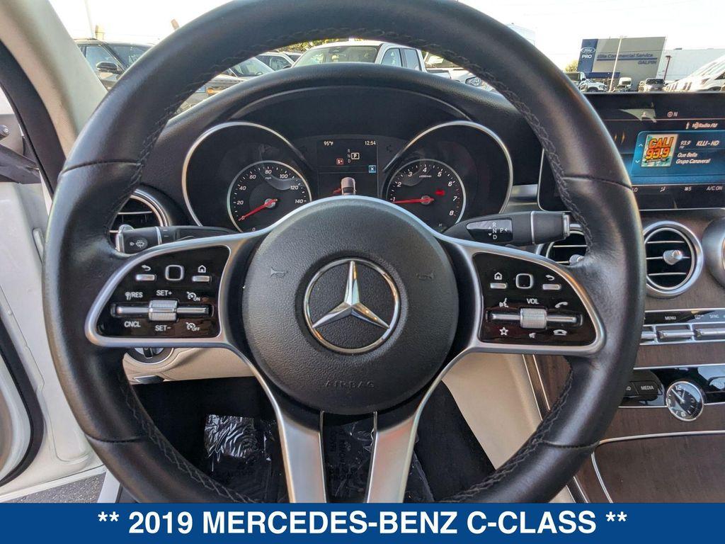 used 2019 Mercedes-Benz C-Class car, priced at $20,775