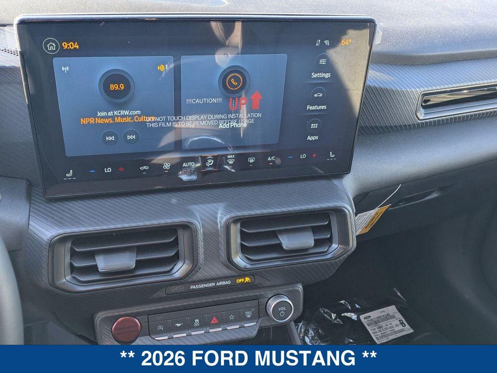 new 2026 Ford Mustang car, priced at $52,650