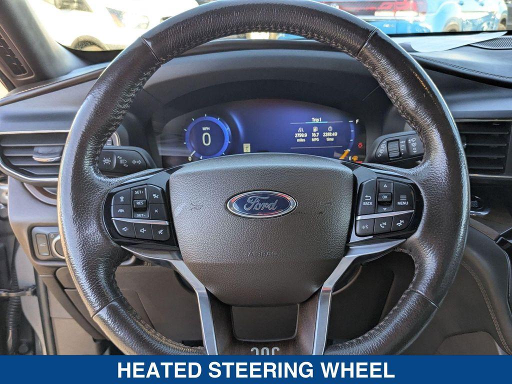 used 2022 Ford Explorer car, priced at $35,725